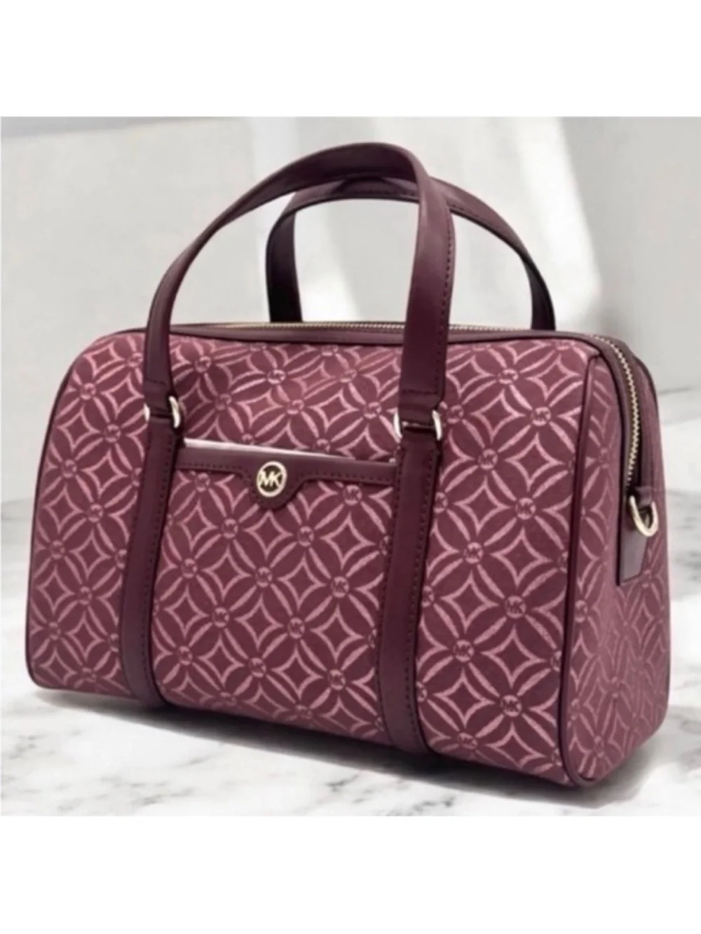 MICHAEL KORS MEDIUM DUffFLE SATCHEL CROSSBODY BAG